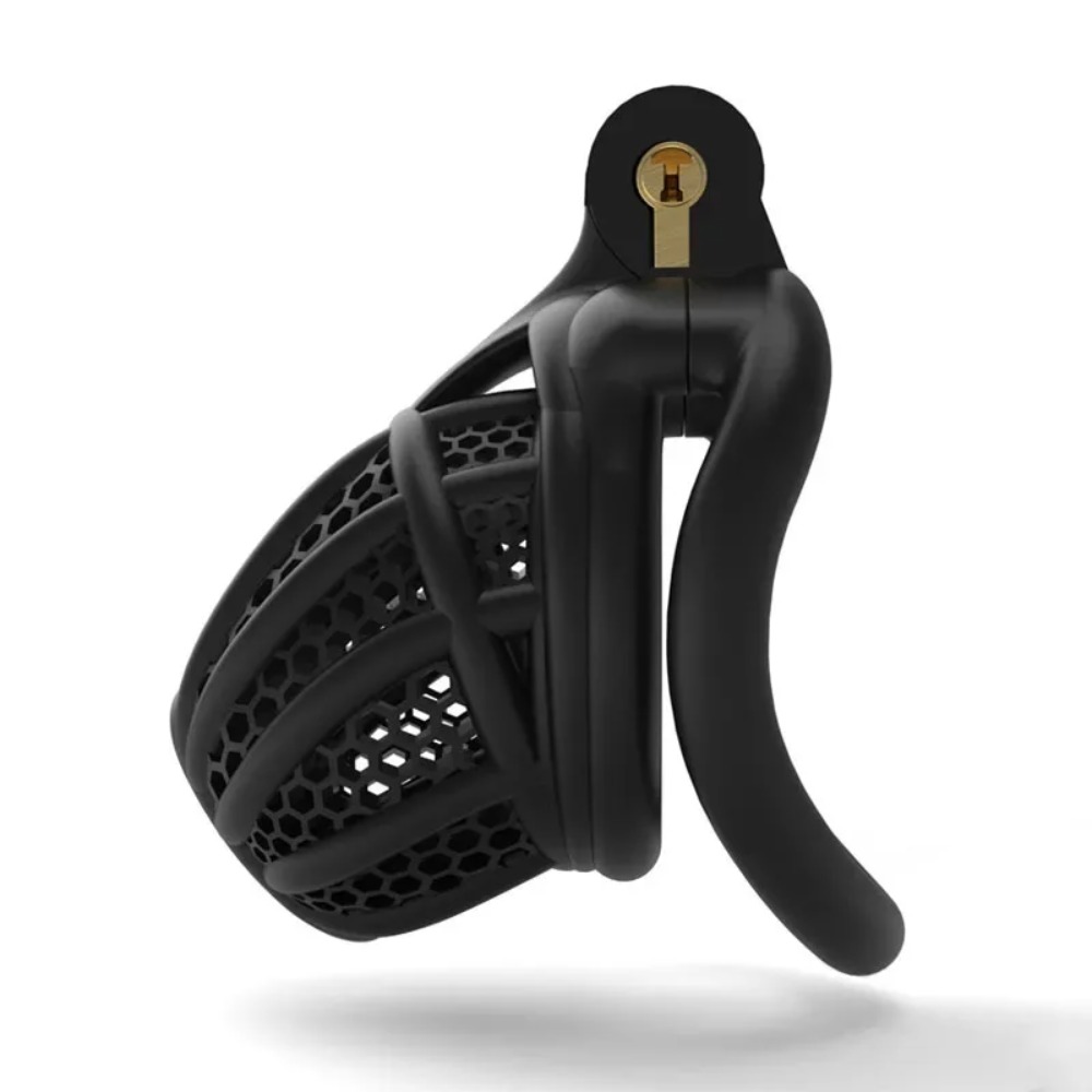 Couple Ring Set - New Male Chastity Cage Device with