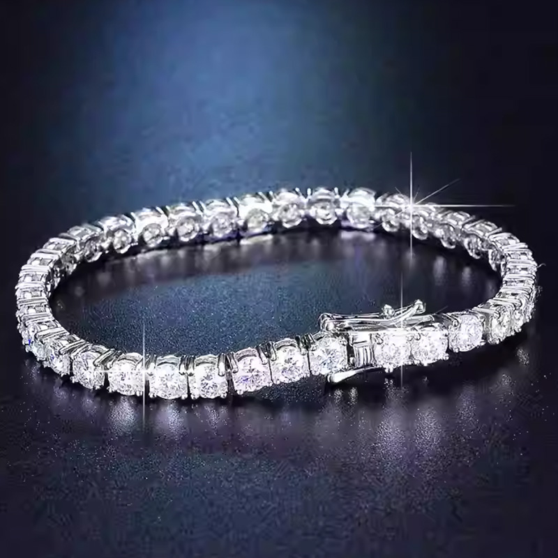 Tennis Bracelet Cubic - New 925 Sterling Silver 3MM Tennis