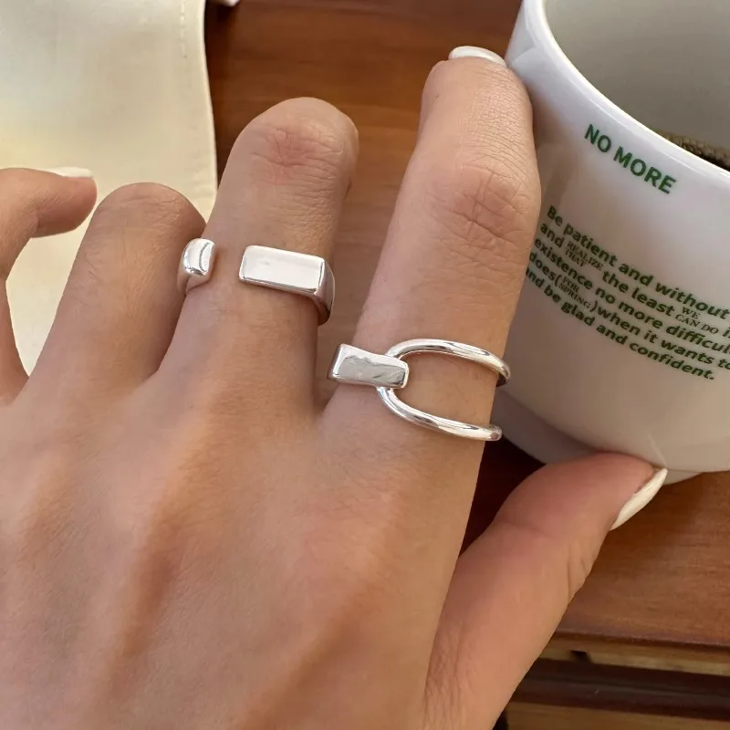 Couple Ring Set - VENTFILLE 925 Sterling Silver Rings INS