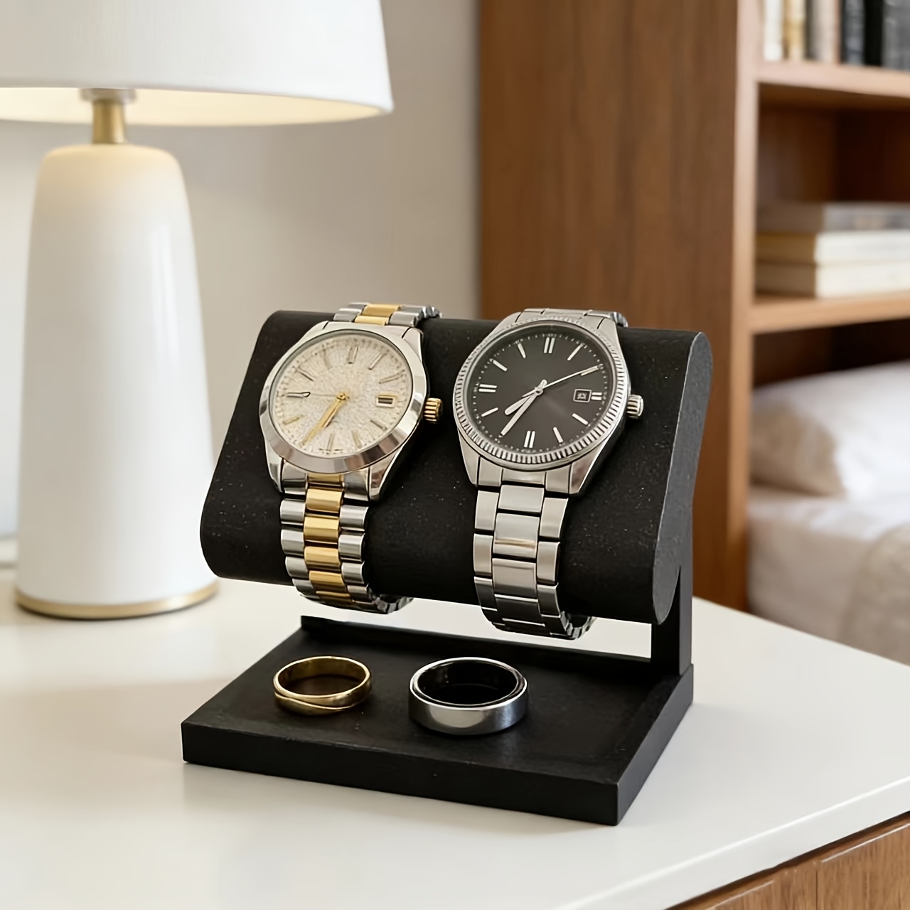 Jewels On Watches - Multi-purpose 3D Printed Stand, Desktop Watch