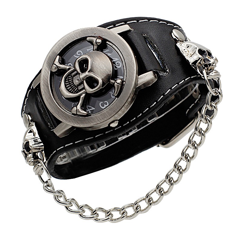 New Leather Stainless Steel Ch - Jewelry Type Watches review and price