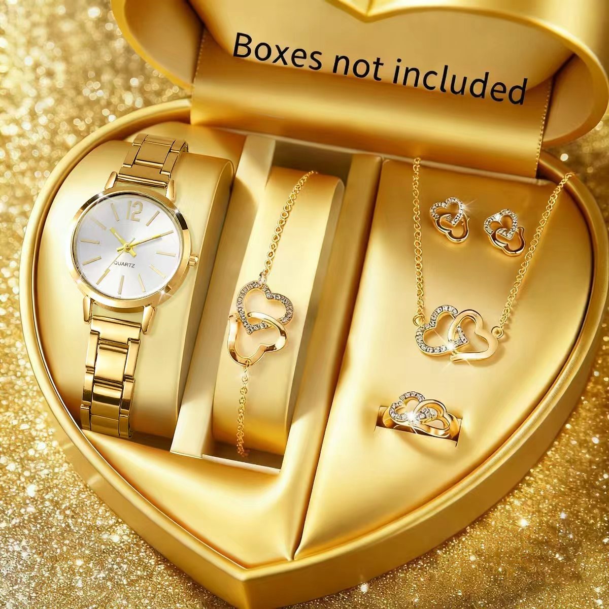 6PCS Fashion Women's Quartz Wa - Jewels On Watches review and price
