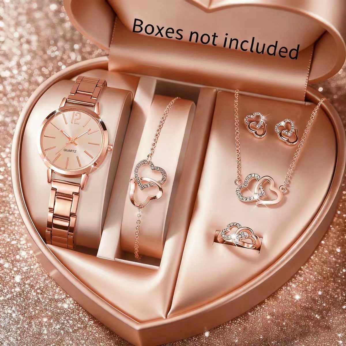 6PCS Fashion Women's Quartz Wa - Jewels On Watches review and price