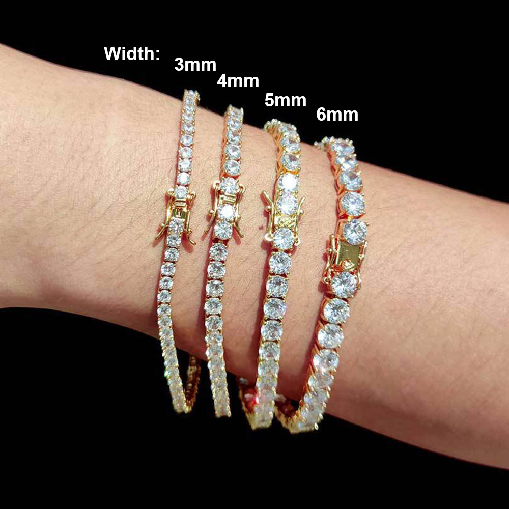NY Fashion 3/4/5/6mm Tennis Ch - Tennis Bracelet Cubic review and price