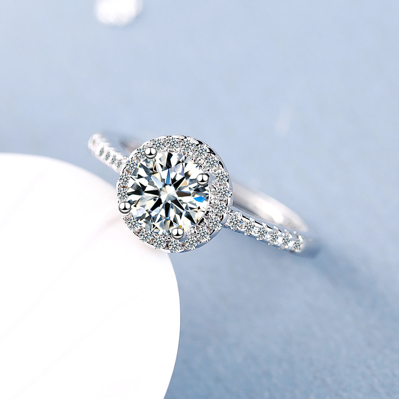 New 925 Sterling Silver Round  - Statement Cocktail Ring review and price