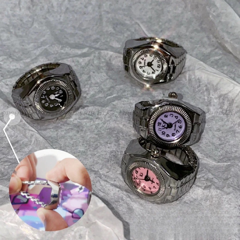 Vintage Punk Quartz Finger Wat - Vintage Jewelry Watches Women review and price