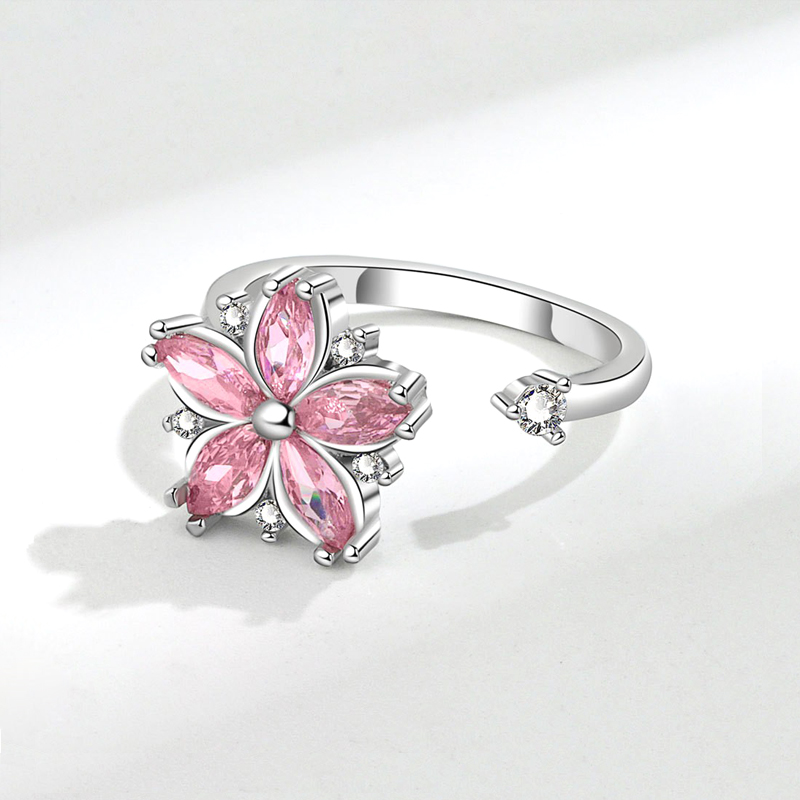 New Elegant Exquisite Rotatabl - Statement Cocktail Ring review and price