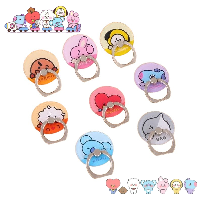 BT21 cartoon cute strong adhes - Couple Ring Set review and price