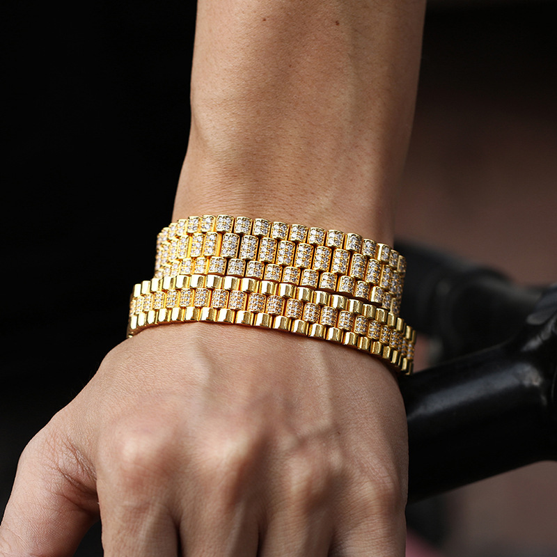 Hip Hop AAA CZ Stone Paved Bli - Icebox Jewelry Watches review and price