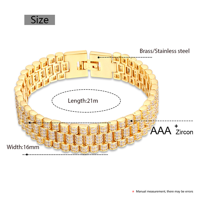 Hip Hop AAA CZ Stone Paved Bli - Icebox Jewelry Watches review and price
