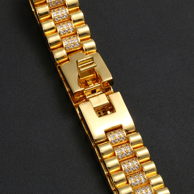 Hip Hop AAA CZ Stone Paved Bli - Icebox Jewelry Watches review and price