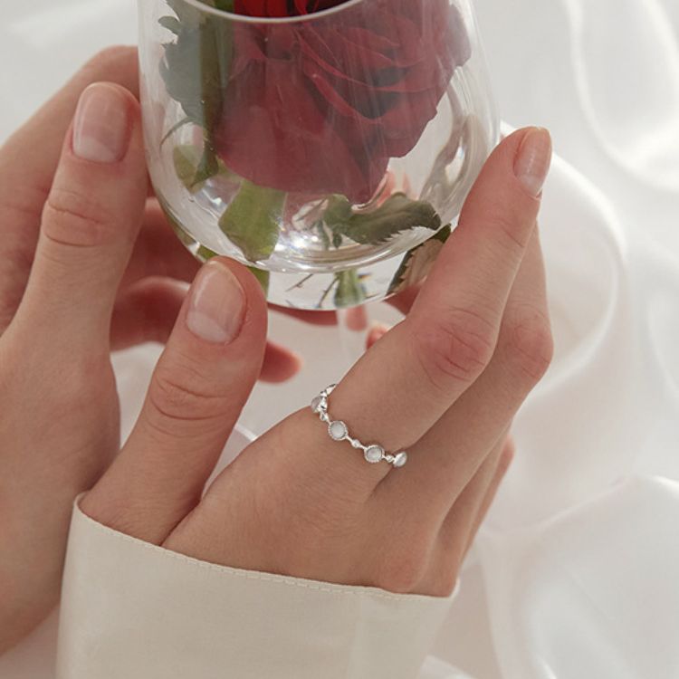 925 Sterling Silver Round Crys - Statement Cocktail Ring review and price