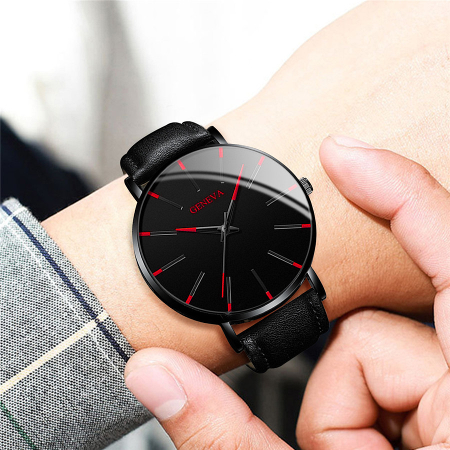 4PCS Fashion Ultra-thin Dial M - Jewelry Type Watches review and price