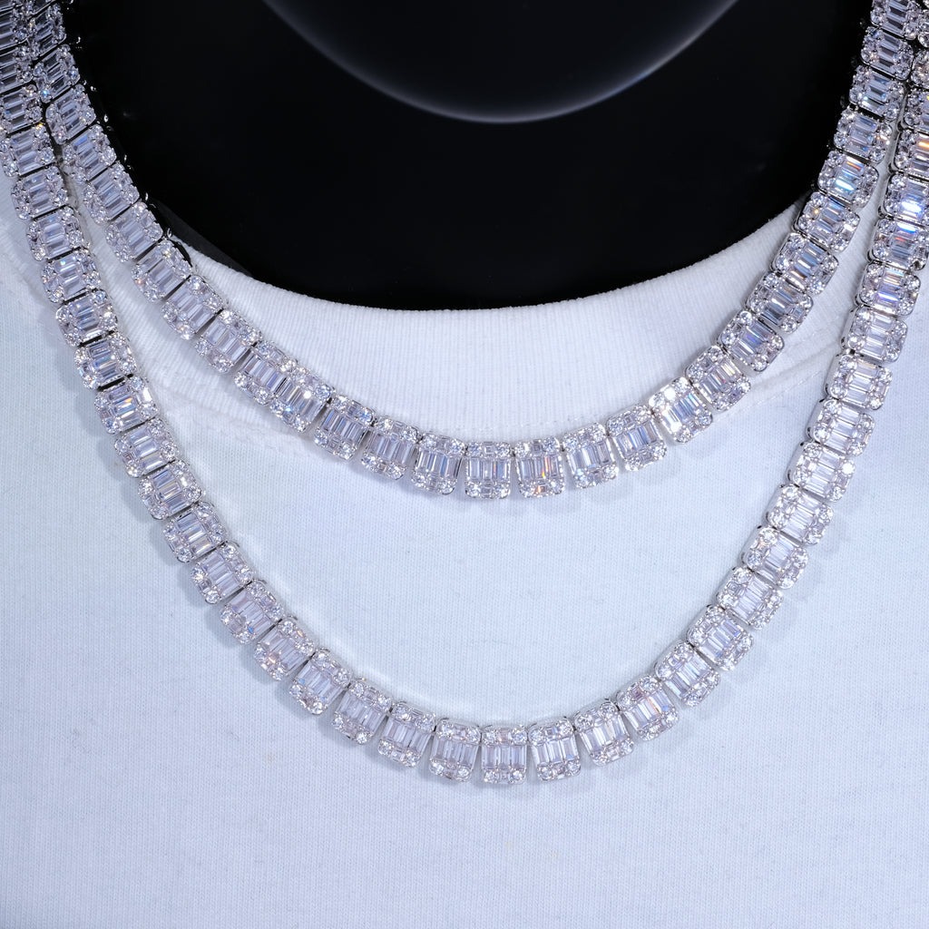 Custom 8mm Iced Square Tennis  - Tennis Bracelet Cubic review and price
