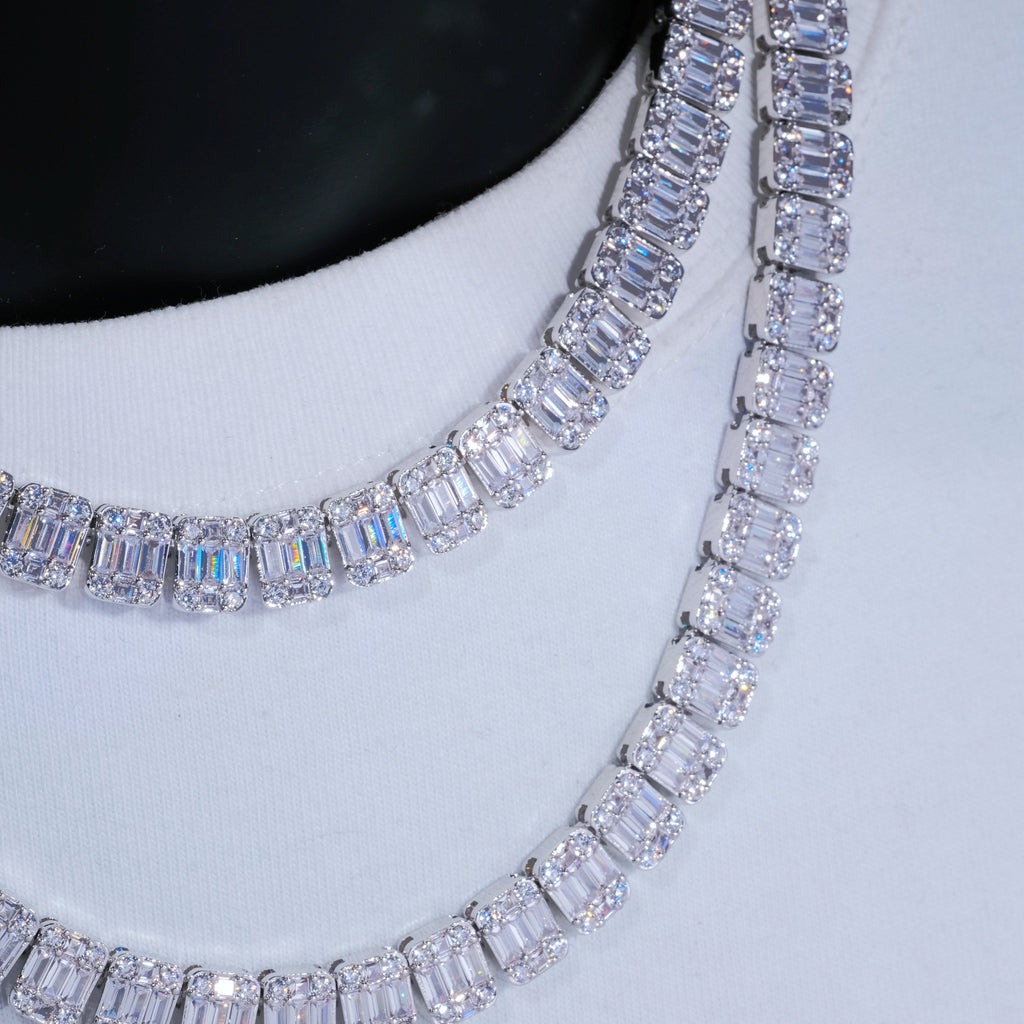Custom 8mm Iced Square Tennis  - Tennis Bracelet Cubic review and price