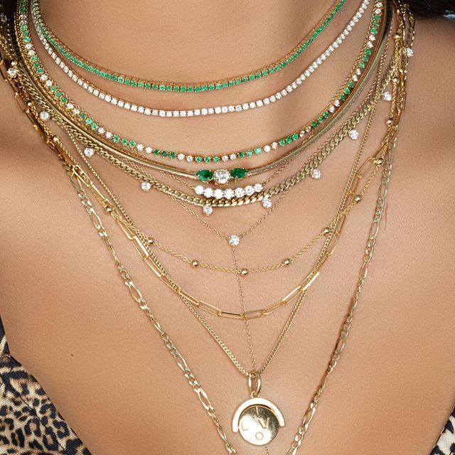 Clear CZ Tennis Chain Choker N - Tennis Bracelet Cubic review and price