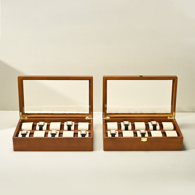 Oirlv 10 Grids Watch Box Woode - Jewelry Type Watches review and price