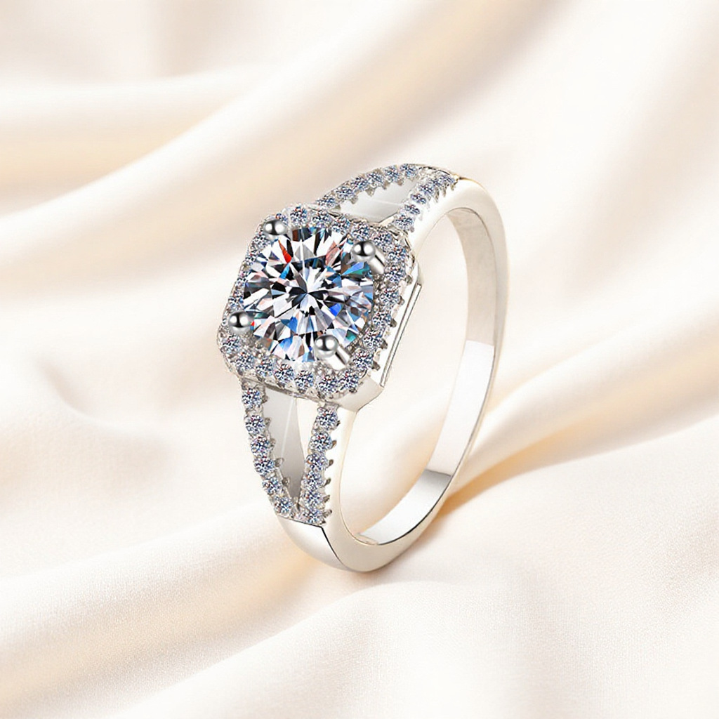 Luxury 925 Sterling Silver Cla - Statement Cocktail Ring review and price