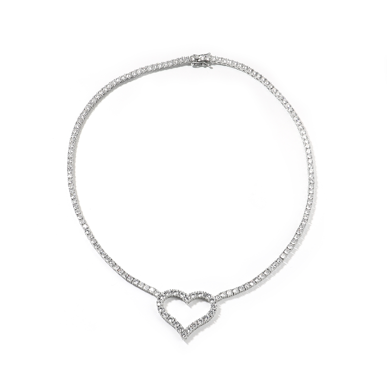 Uwin 3mm Tennis Chain With Lov - Tennis Bracelet Cubic review and price