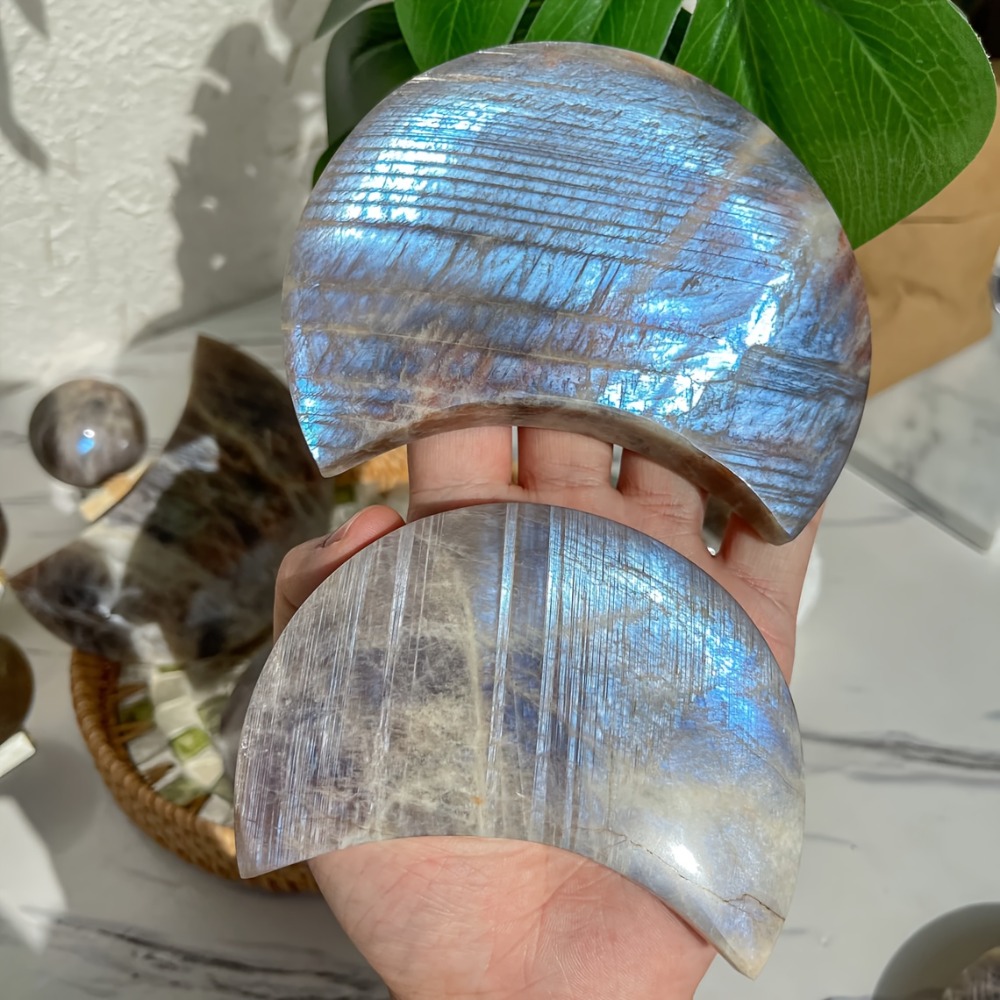 1Pc Blue Moonstone with Sunsto - Are Watches Jewelry Or Accessories review and price