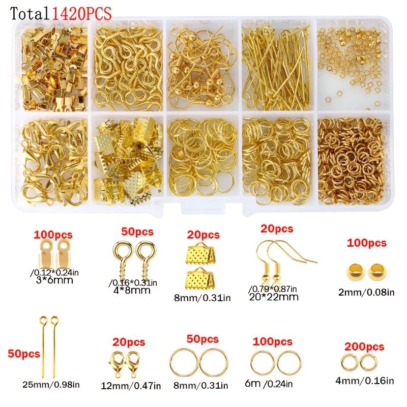 1420pcs 1box Jewelry Findings  - Jewelry Repair & Watches Reviews review and price